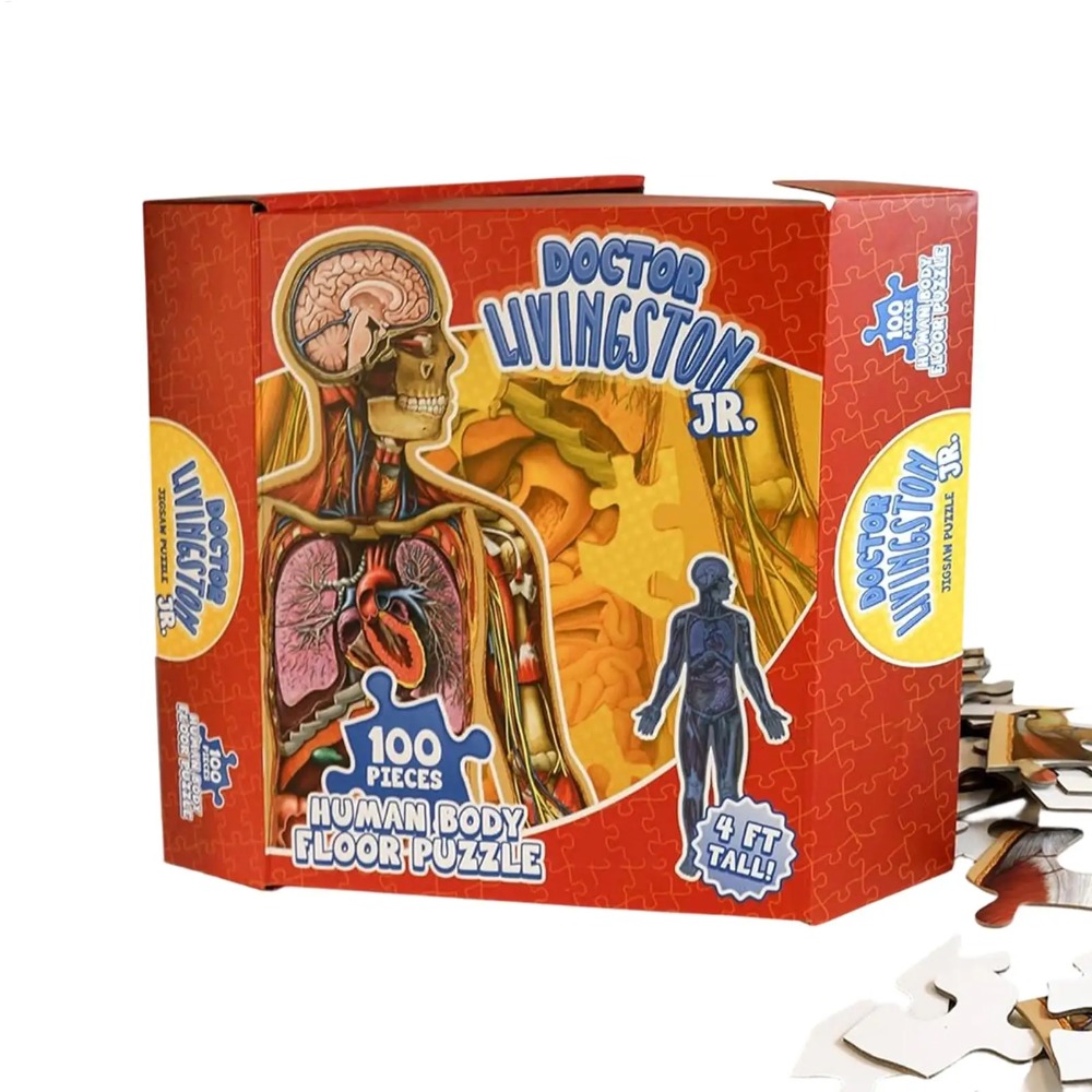 Human Body Puzzle - Rompecabezas de Anatomía Humana de 100