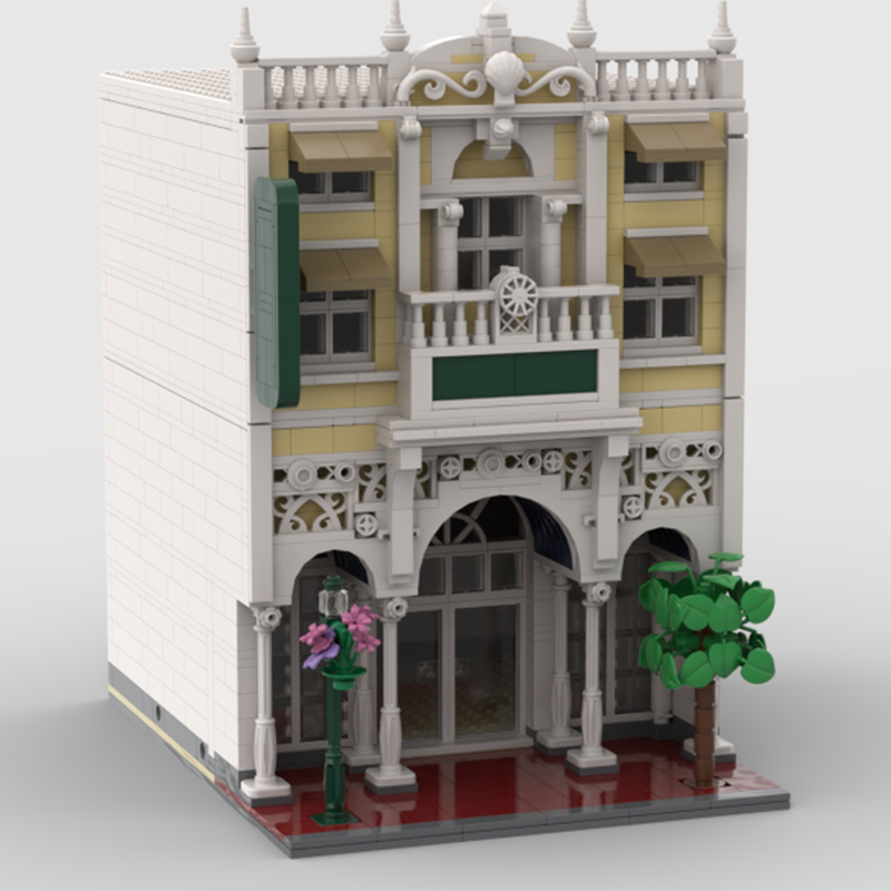 Kingdom Kids Education - 1463 Piezas MOC Magic Kingdom Arcade
