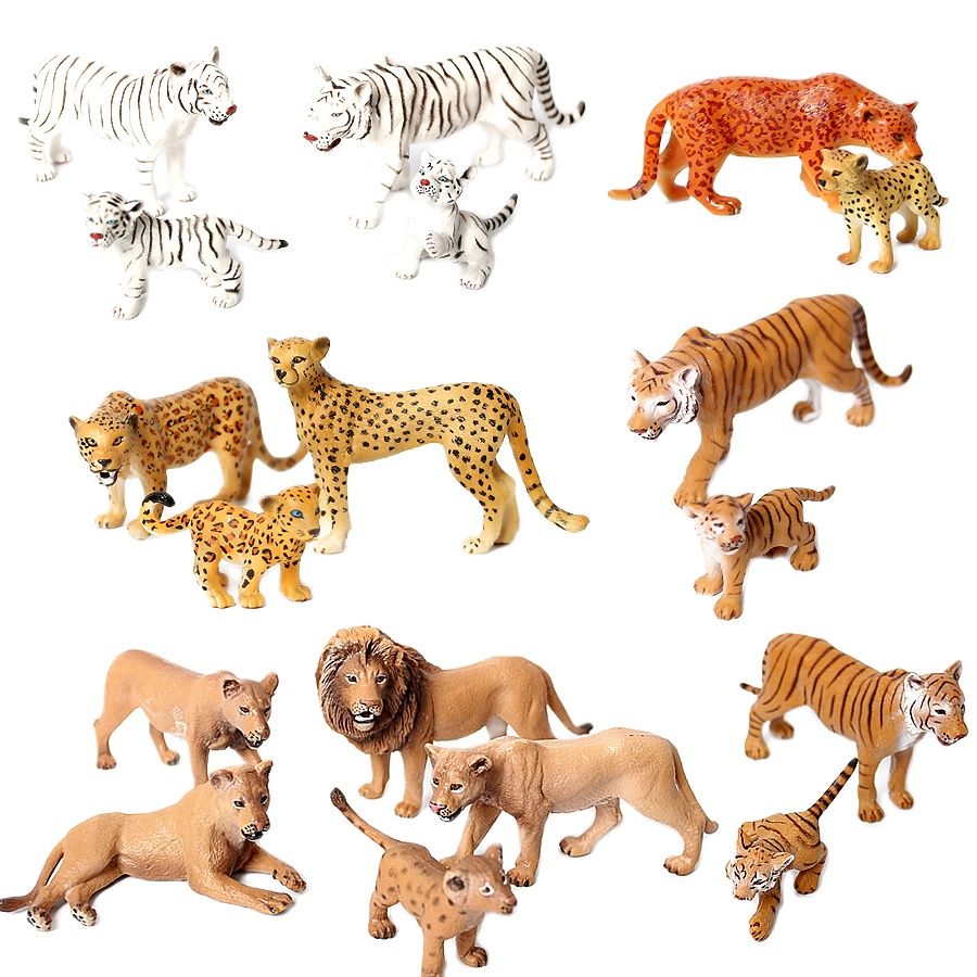 Kingdom Kids Education - Figuras de Animales Salvajes Auténticos del