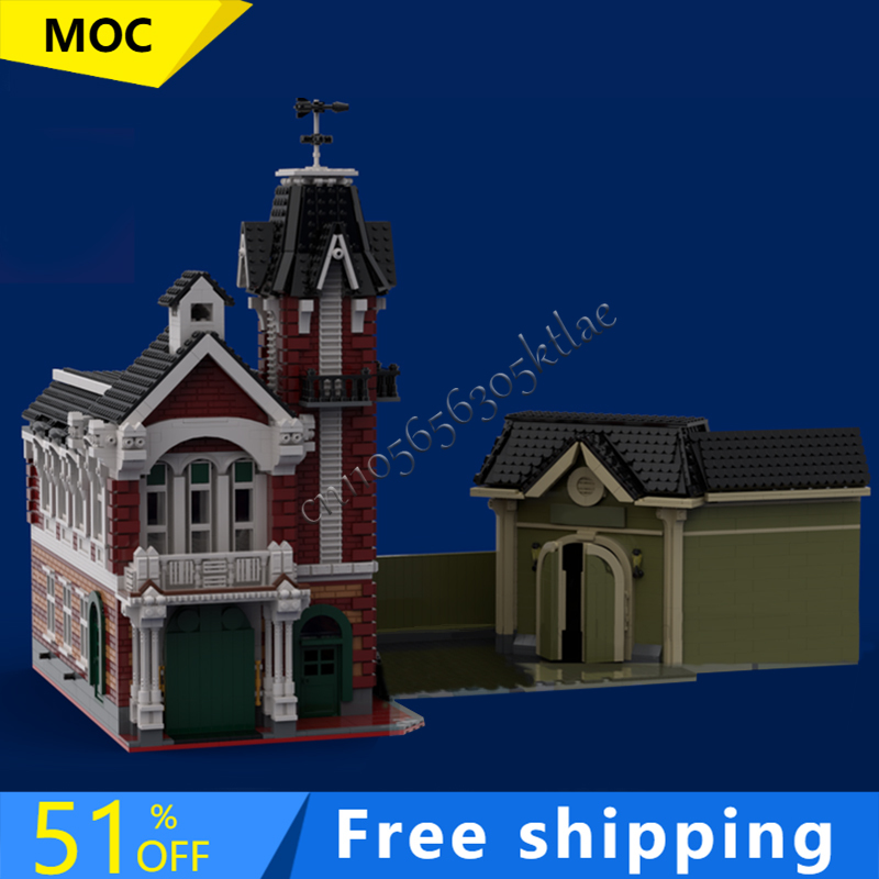 Kingdom Kids Education - 5172 Piezas MOC City Street Views