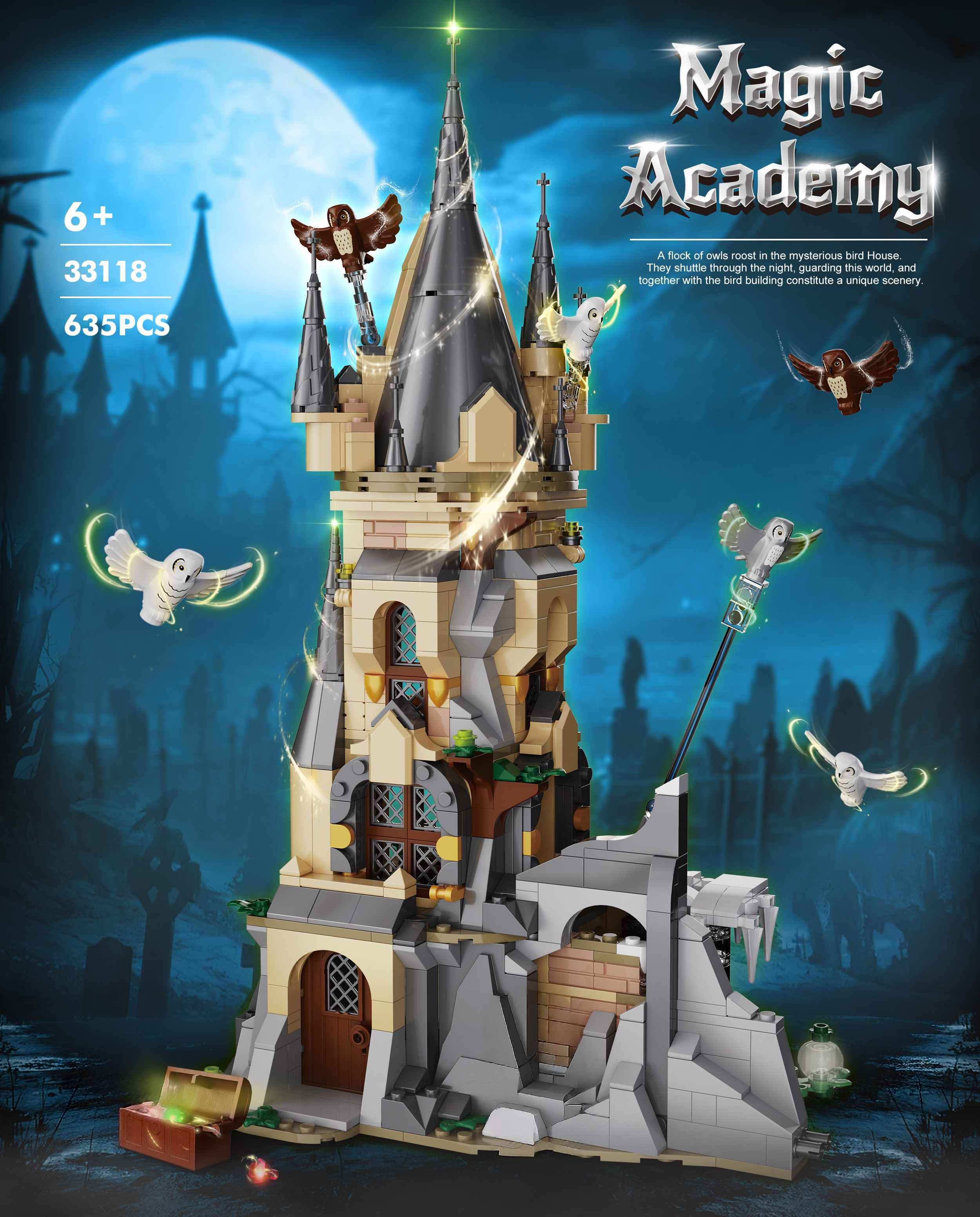 Kids Education Academy - Bloques de Construcción del Castillo de