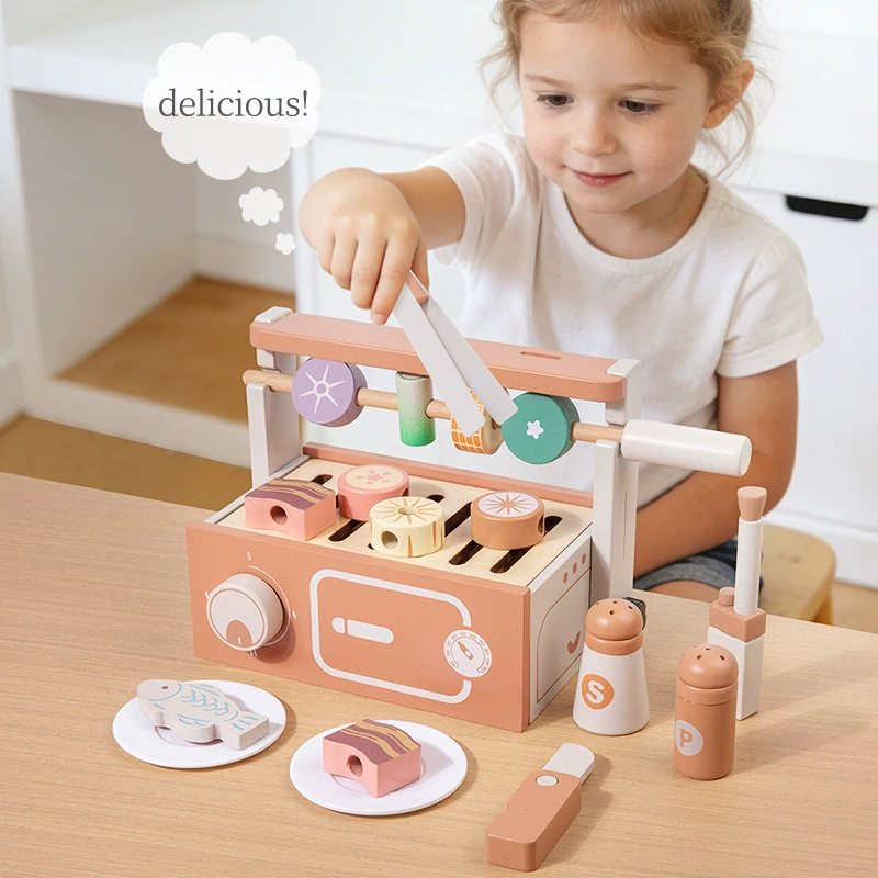 Juego de Parrilla de Madera pa - Kids Without Education reseña y precio