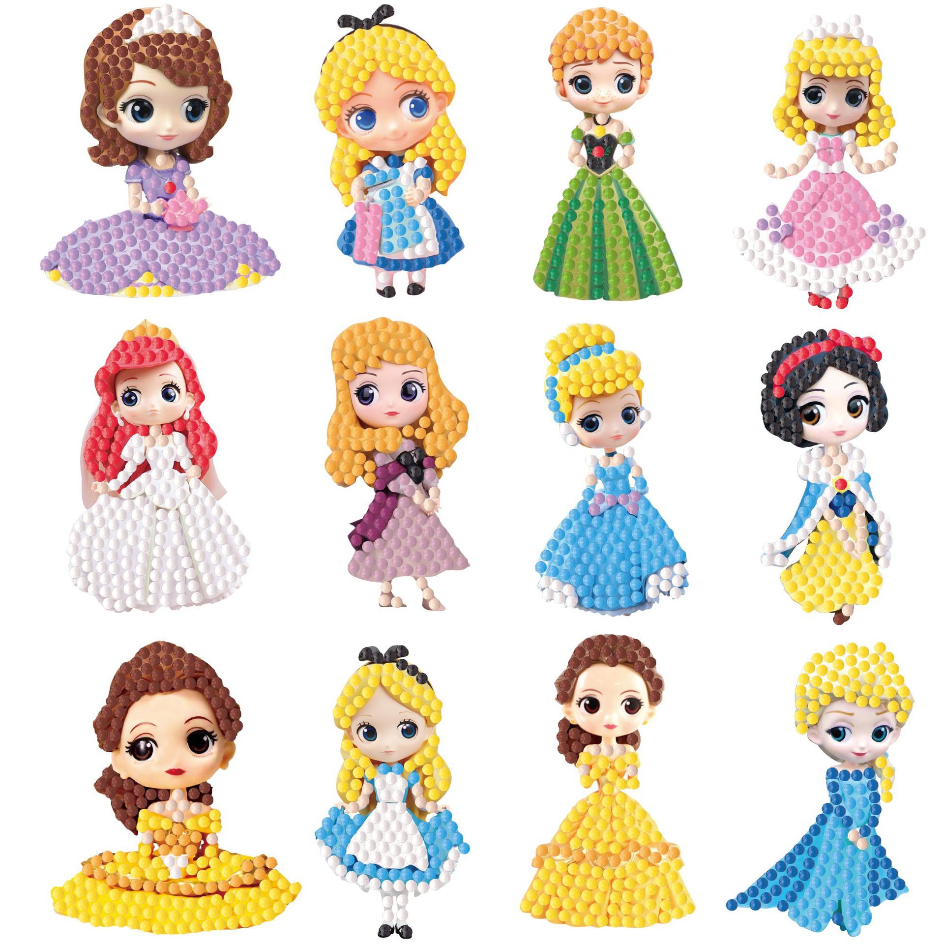 Pegatinas de Diamantes 5D de P - Kingdom Kids Education reseña y precio