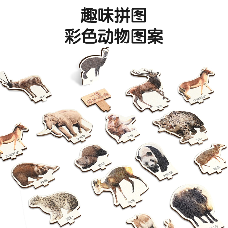 Rompecabezas de animales de di - Kingdom Kids Education reseña y precio