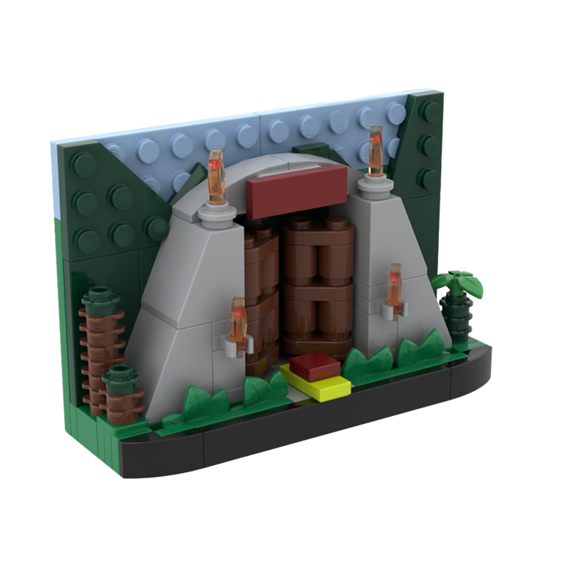 111 piezas MOC Puertas de Parq - Kids Education Park reseña y precio