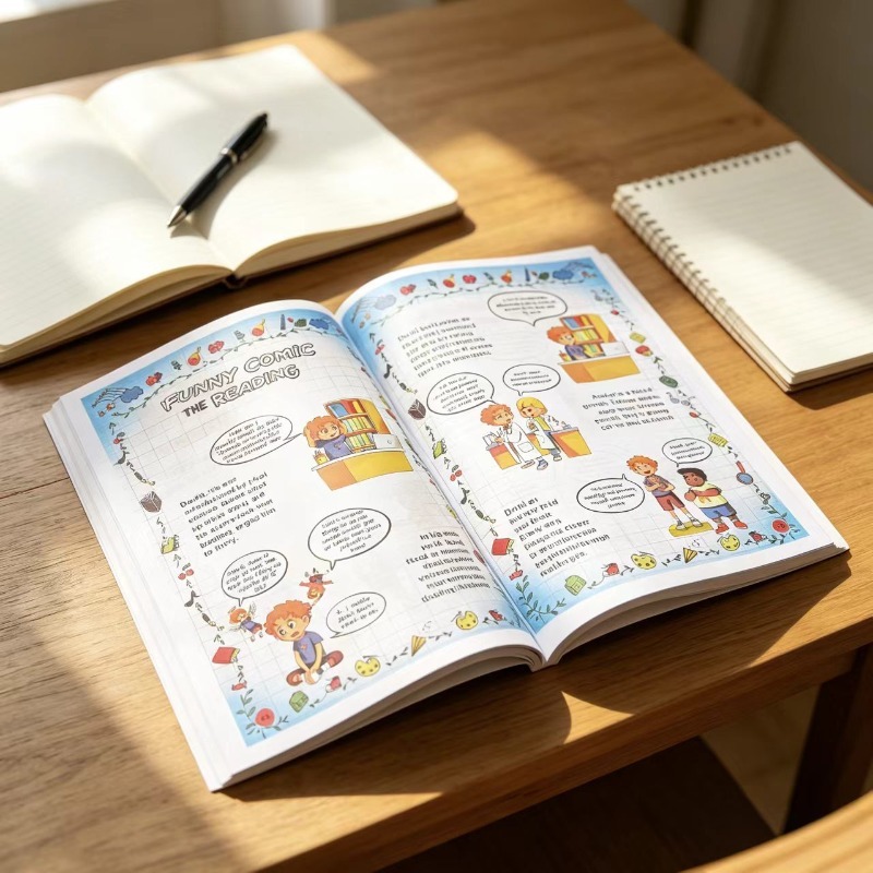 Libro de Cómics Divertidos sob - Kids Education Academy reseña y precio