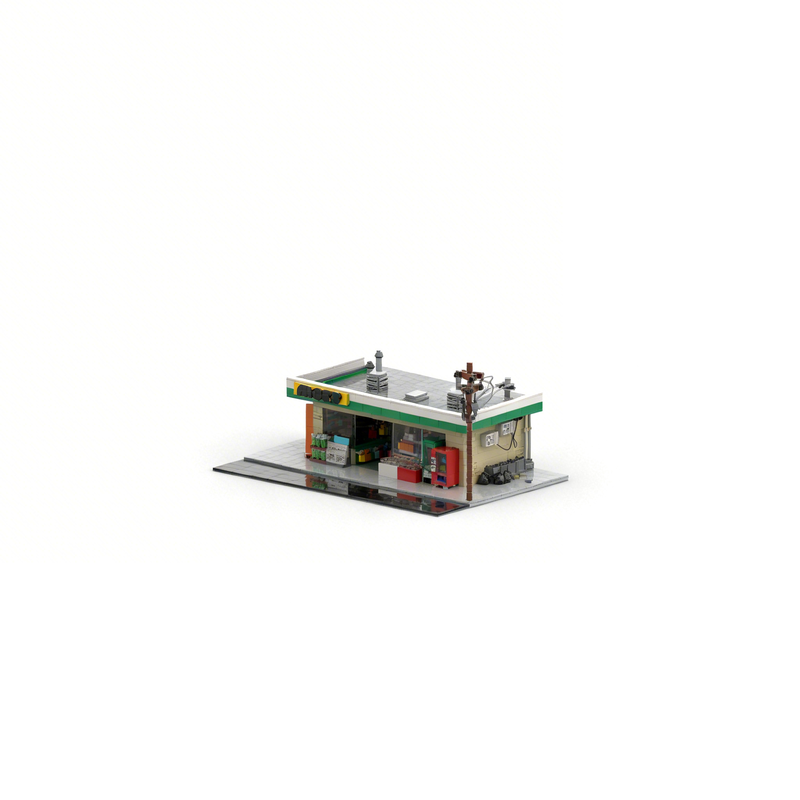 2068 piezas MOC Tienda de Conv - Kids Education Store reseña y precio