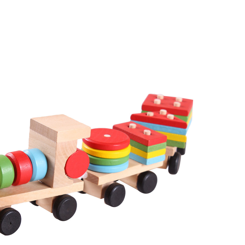 1 Juego de Tren de Madera para - Kids Education Help reseña y precio