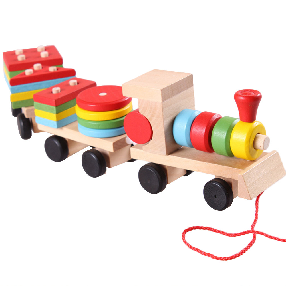 1 Juego de Tren de Madera para - Kids Education Help reseña y precio