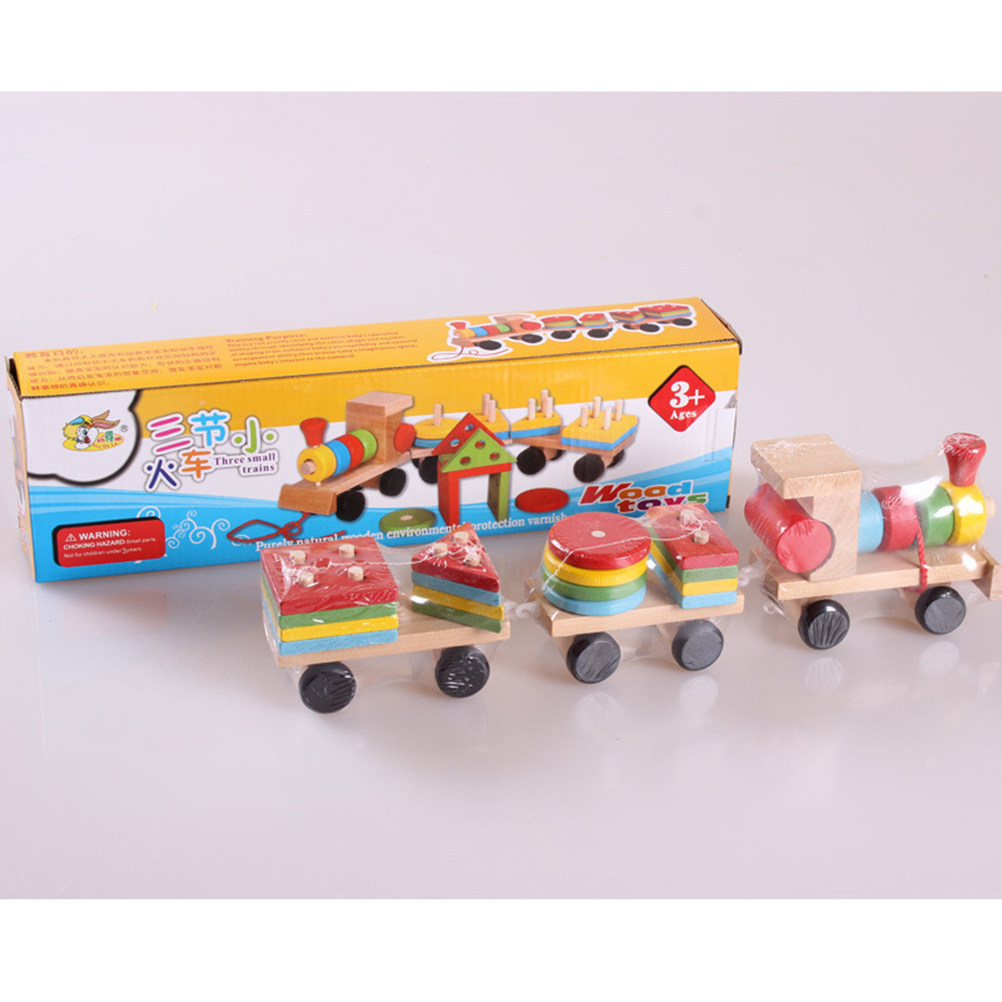 1 Juego de Tren de Madera para - Kids Education Help reseña y precio