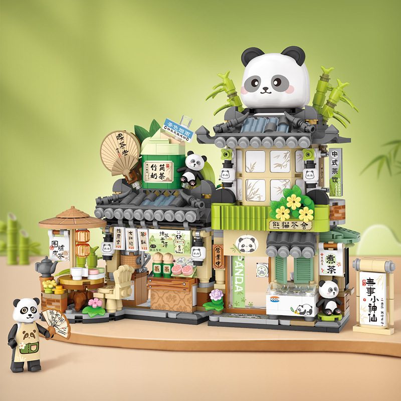 Panda Pet Zoo Coffee Shop Stor - Kids Education Store reseña y precio