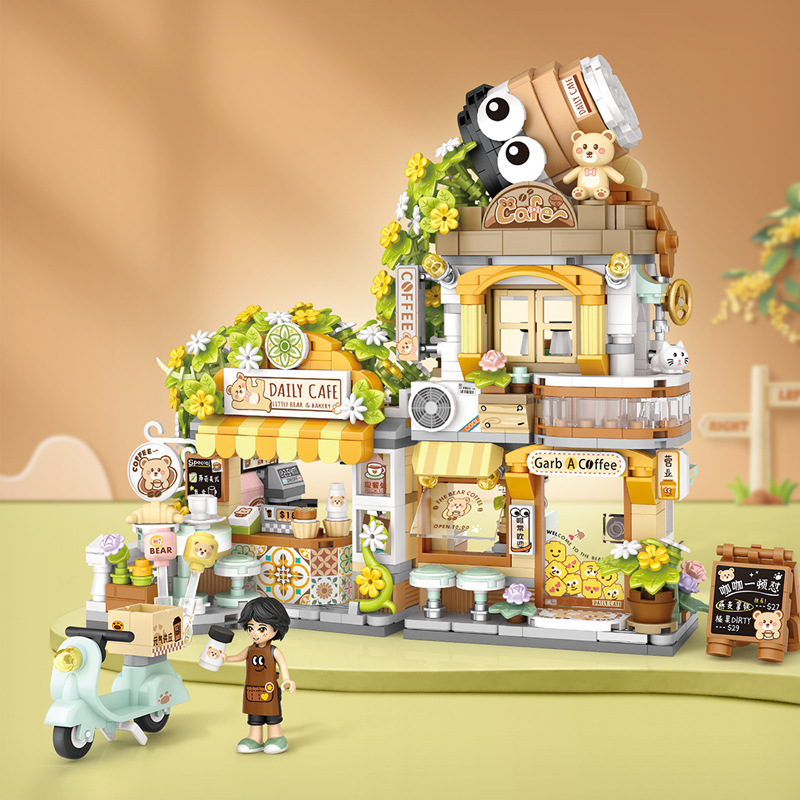 Panda Pet Zoo Coffee Shop Stor - Kids Education Store reseña y precio