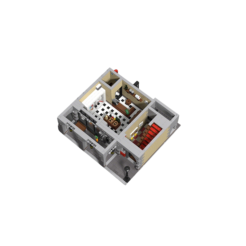 3517 Piezas MOC City Downtown  - Kids Education Store reseña y precio