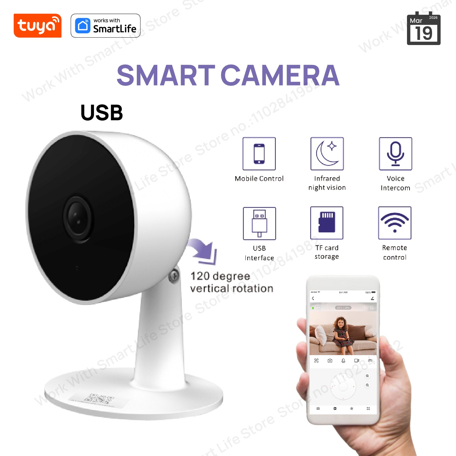 Tuya Smart 3MP HD cámara de se - Human Body Puzzle reseña y precio