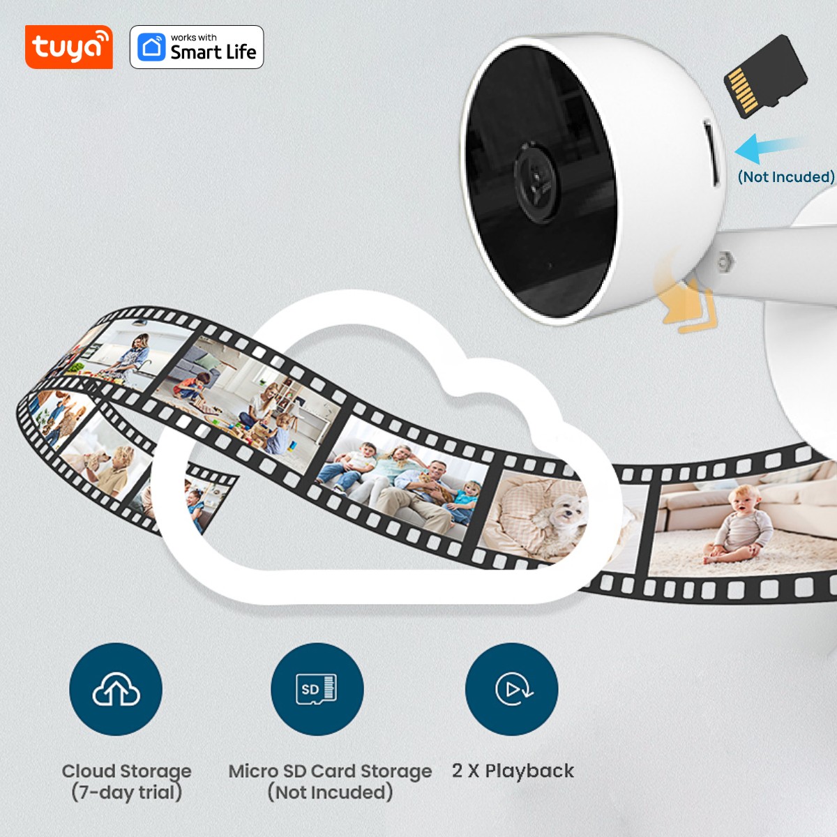 Tuya Smart 3MP HD cámara de se - Human Body Puzzle reseña y precio
