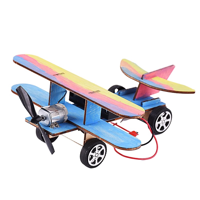 Kit de modelo biplano eléctric - Kingdom Kids Education reseña y precio