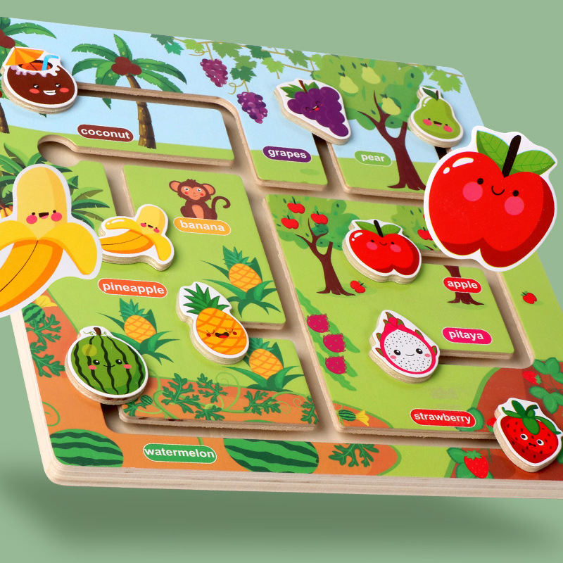 Creativo niños de madera Digit - Kids Education Store reseña y precio