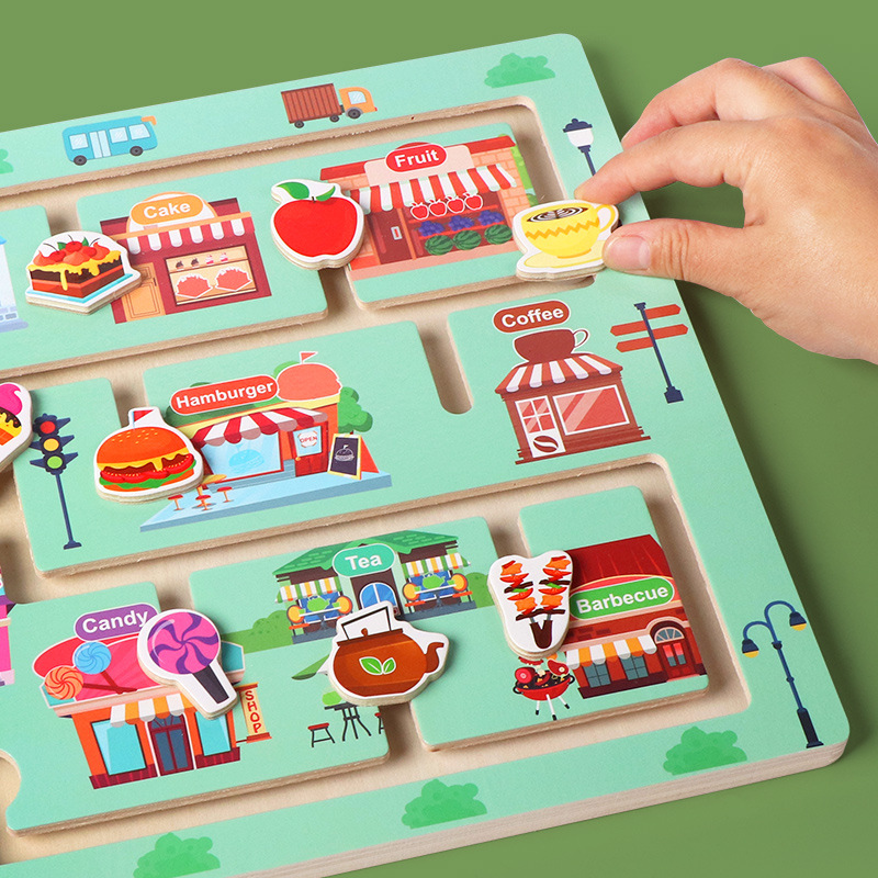 Creativo niños de madera Digit - Kids Education Store reseña y precio